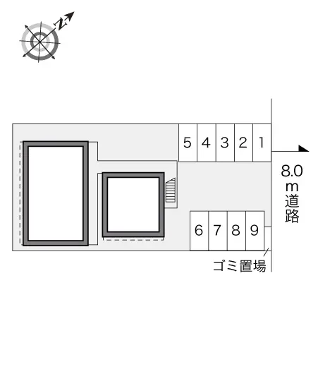 小牧市小牧原２丁目 月極駐車場